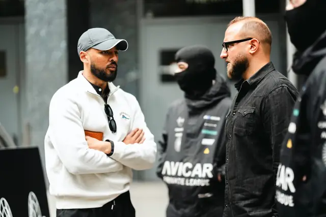 Patrick with the COO of Avicar